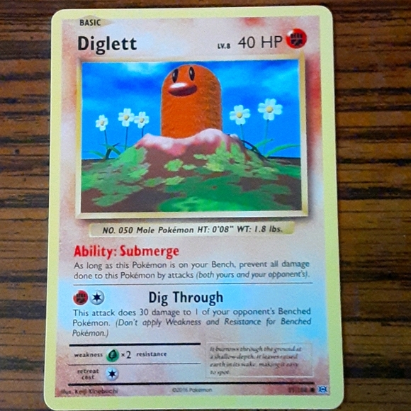 diglett pokemon card price Diglett Reverse Holo #092/202 Common Pokémon Card Sword & Shield